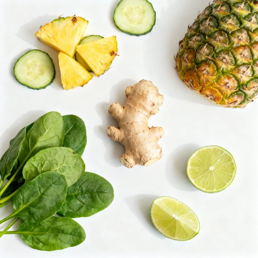 Pineapple Cucumber Smoothie Recipe