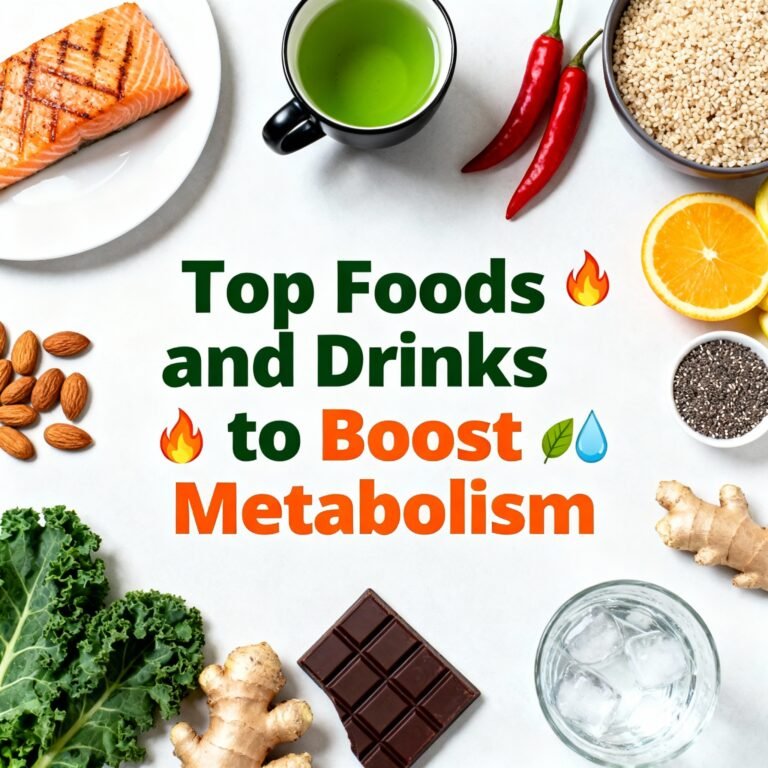 Top Foods and Drinks to Boost Metabolism